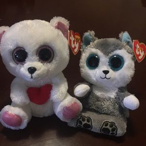 NWT Ty Beanie Boos stuffed animals